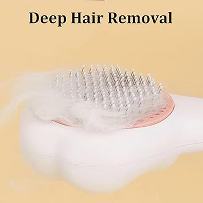 Professional Pet Hair Remover Comb For Dogs And Cats - Removes Loose Hair Tangles Effortlessly